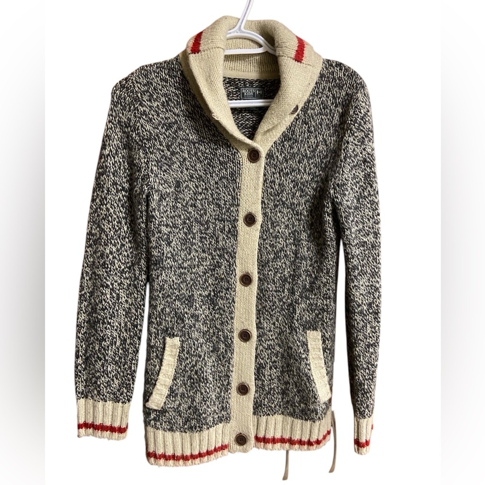 Roots Cabin Kids/youth Cardigan XXL - Picture 2 of 8